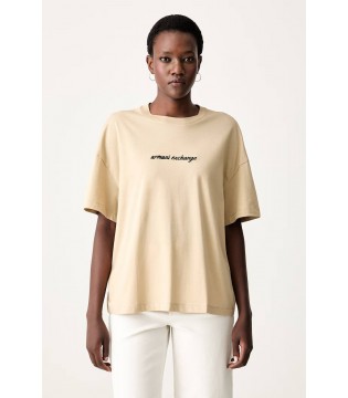 Футболка женская бежевая XW002766 Armani Exchange 