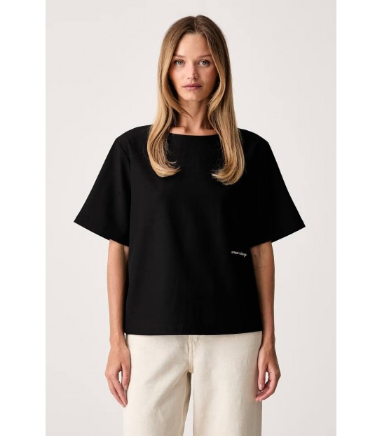 Блуза женская черная XW003137a Armani Exchange  - Respected-Person