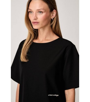 Блуза женская черная XW003137a Armani Exchange  2 - Respected-Person