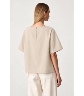 Блуза женская бежевая XW003137 Armani Exchange 1 - Respected-Person