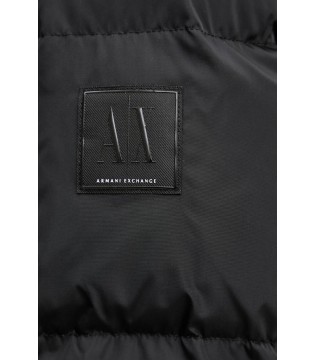 Куртка зимняя черная удлиненная XW000251 Armani Exchange  4 - Respected-Person