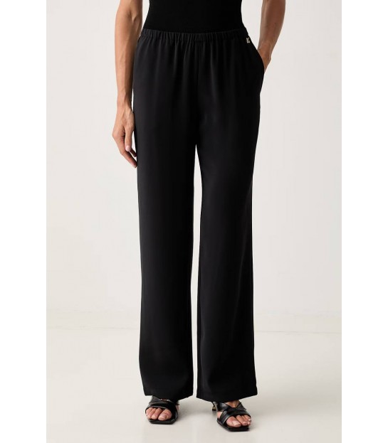 Штани жіночі палаццо чорні XW002909 Armani Exchange - Respected-Person