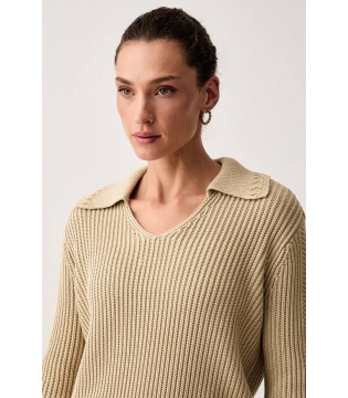 Светр жіночий бежевий XW002629 Armani Exchange 2 - Respected-Person