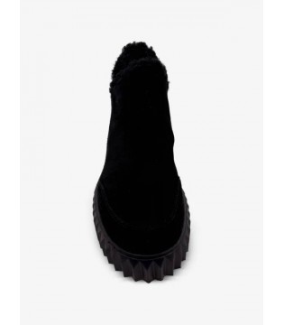 Ботинки женские с мехом черные 0012501903 Voile Blanche  1 - Respected-Person