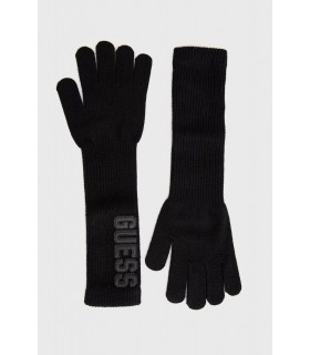 Перчатки Guess чорні з лого - Respected-Person