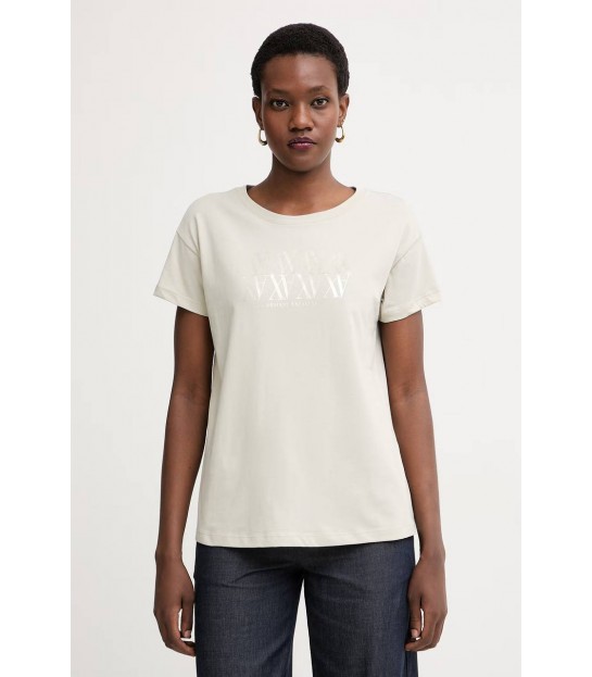 Футболка женская оливковая XW002290 Armani Exchange  - Respected-Person