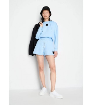 Шорты-юбка женская голубая 3DYS91 2957 Armani Exchange 3 - Respected-Person