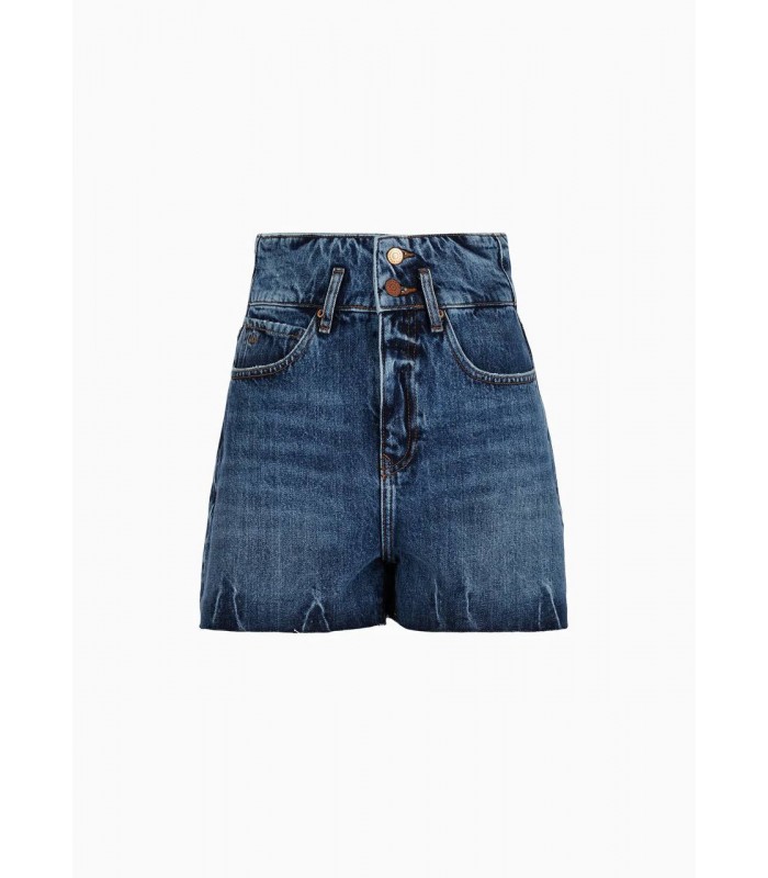 Шорты джинсовые женские синие 3DYJ71 2207 Armani Exchange Шорты джинсовые женские синие 3DYJ71 2207 Armani Exchange