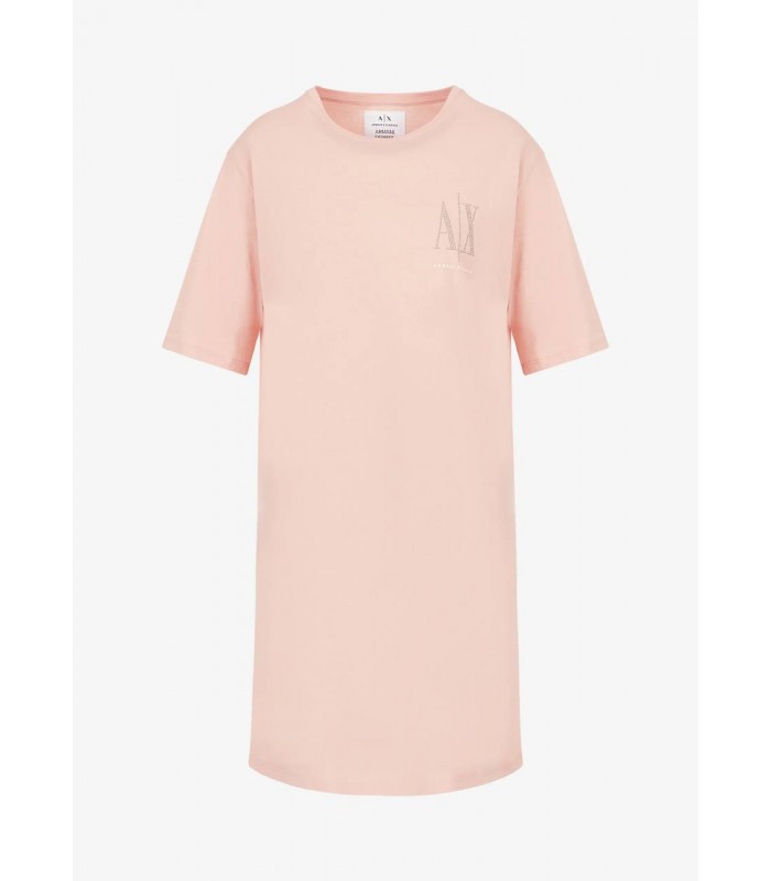Платье-футболка персиковая 8NYADX Armani Exchange Платье-футболка персиковая 8NYADX Armani Exchange