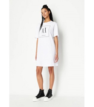 Сукня-футболка біла AX