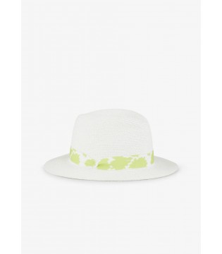Шляпа біла з салатовим 944703 Armani Exchange  2 - Respected-Person
