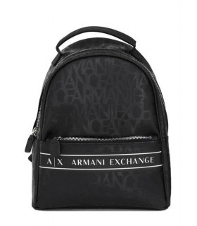 Рюкзак жіночий з лого чорний 942868 Armani Exchange - Respected-Person