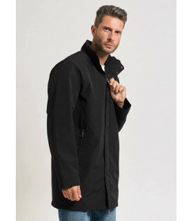 Куртка мужская удлиненная черная XM001578 Armani Exchange  1 - Respected-Person