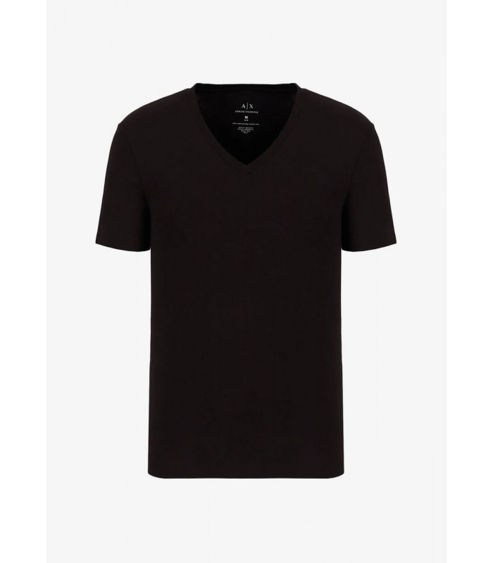 Футболка с V-вырезом чёрная 8NZT75 Armani Exchange Футболка с V-вырезом чёрная 8NZT75 Armani Exchange