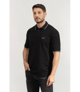 Поло мужское черное XM001393 Armani Exchange  1 - Respected-Person