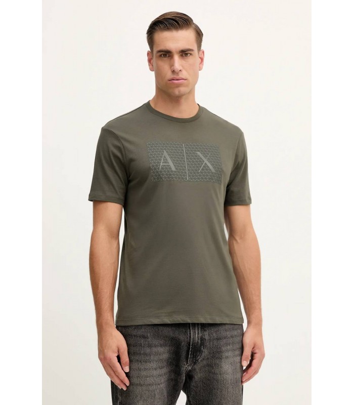 Футболка чоловіча оливкова 8NZTCK 25756 Armani Exchange Футболка чоловіча оливкова 8NZTCK 25756 Armani Exchange