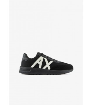 Кросівки чорні комбіновані XUX071 Armani Exchange  3 - Respected-Person