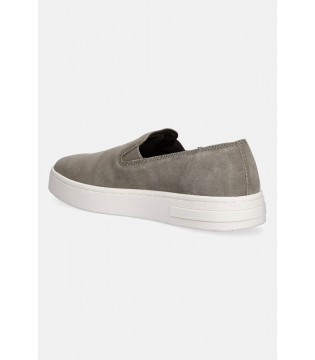 Мокасины мужские замшевые оливковые XM002633 Armani Exchange  2 - Respected-Person