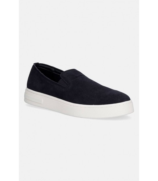 Мокасины мужские замшевые синие XM002633a Armani Exchange  - Respected-Person