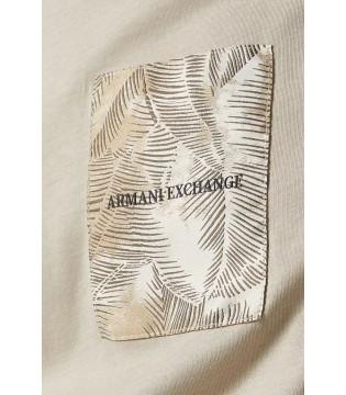 Футболка мужская бежевая XM002501 Armani Exchange  2 - Respected-Person