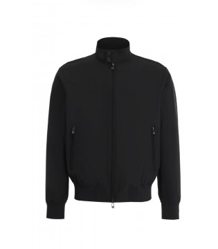 Куртка-ветровка мужская черная  XM002139 Armani Exchange