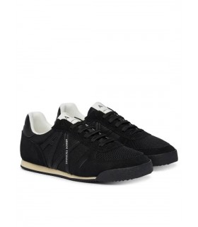 Кроссовки мужские текстильные черные  XM002616 Armani Exchange  - Respected-Person