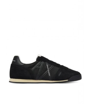 Кроссовки мужские текстильные черные  XM002616 Armani Exchange  3 - Respected-Person