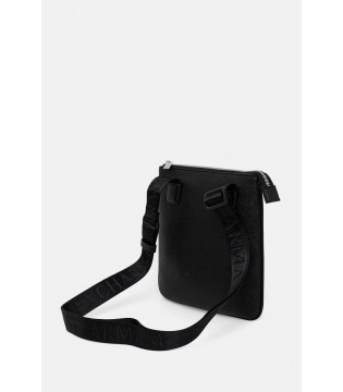 Сумка чоловіча зерниста шкіра чорна XM002039 Armani Exchange 2 - Respected-Person