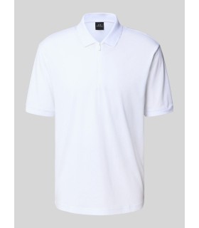 Поло мужское на змейке белое XM001291 Armani Exchange  - Respected-Person