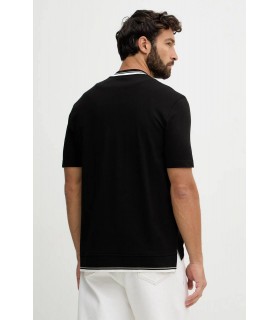 Поло мужское хлопковое черное на змейке XM001764 Armani Exchange 1 - Respected-Person