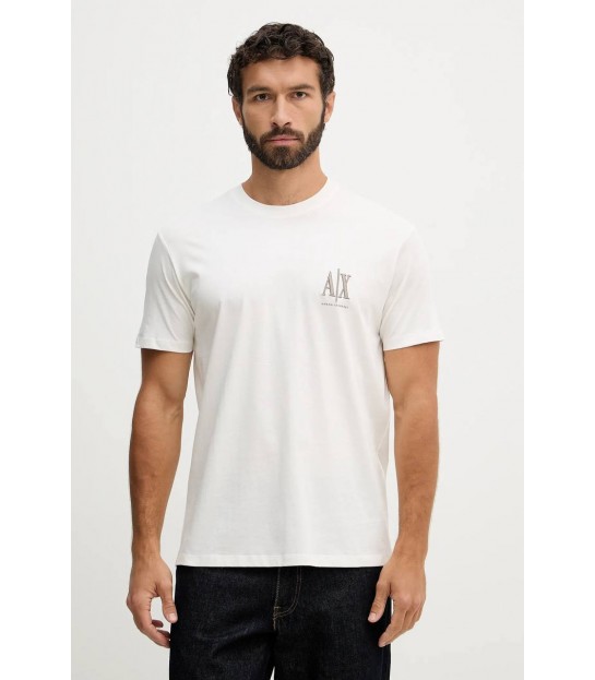 Футболка мужская хлопковая белая XM000365 Armani Exchange  - Respected-Person