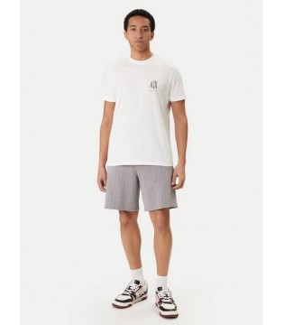 Мужские трикотажные шорты серые XM001227 Armani Exchange  3 - Respected-Person