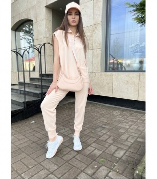 Костюм жіночий персиковий 3DYM1J 2886 Armani Exchange - Respected-Person