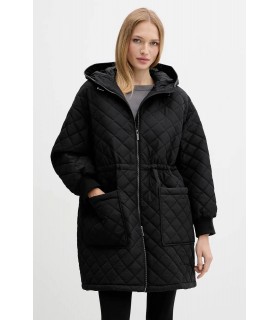 Куртка жіноча подовжена чорна XW000682 Armani Exchange - Respected-Person