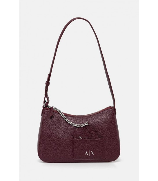 Сумка женская средняя с визитницей марсала XW001213а Armani Exchange  - Respected-Person
