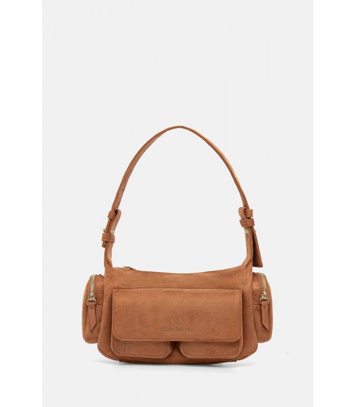 Сумка жіноча маленька з кишенями руда XW000405 Armani Exchange Сумка жіноча маленька з кишенями руда XW000405 Armani Exchange
