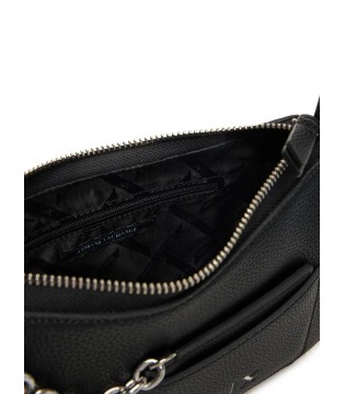Сумка женская средняя с визитницей черная XW001213 Armani Exchange  3 - Respected-Person