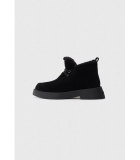 Ботинки женские замшевые черные XW001675a Armani Exchange  1 - Respected-Person