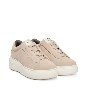 Кеди женские замш бежевый XW001666 Armani Exchange - Respected-Person