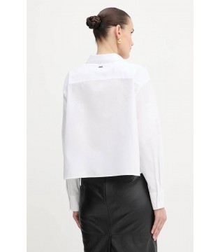Рубашка женская белая XW000668 Armani Exchange  1 - Respected-Person
