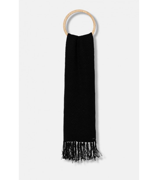 Шарф женский шерстяной черный XW001500a Armani Exchange  - Respected-Person
