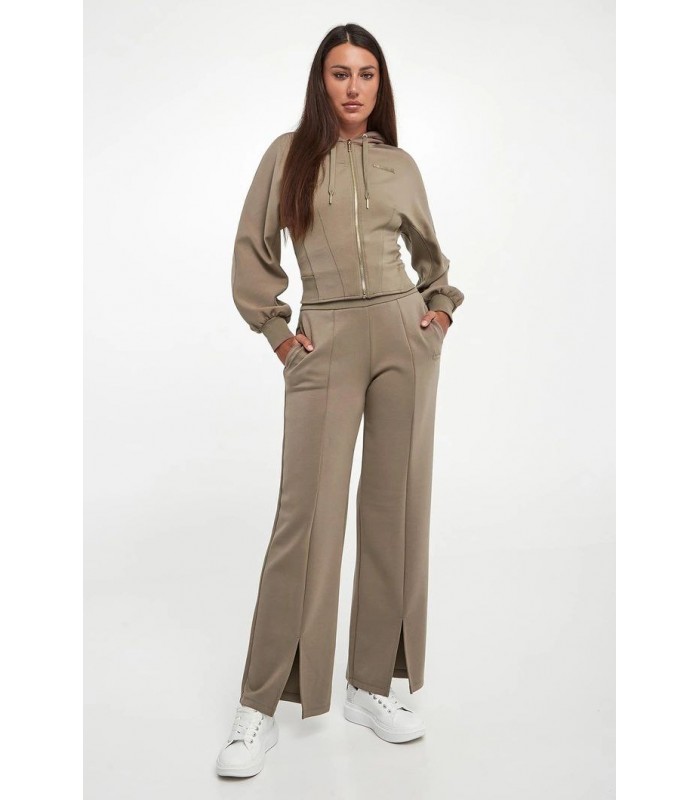 Спортивний костюм жіночий бежевий XW000802 Armani Exchange