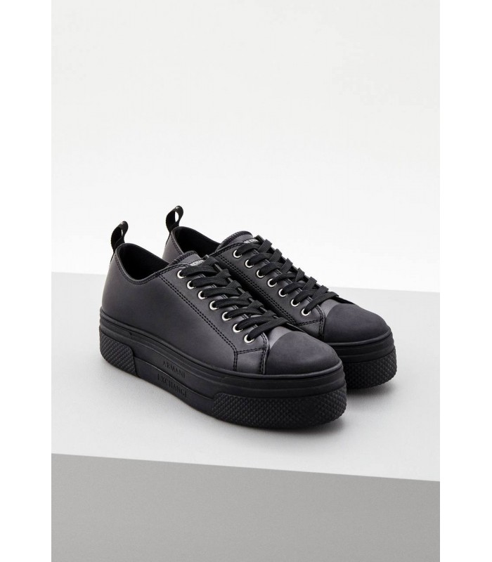 Кеды черные на высокой подошве XDX095 Armani Exchange Кеды черные на высокой подошве XDX095 Armani Exchange
