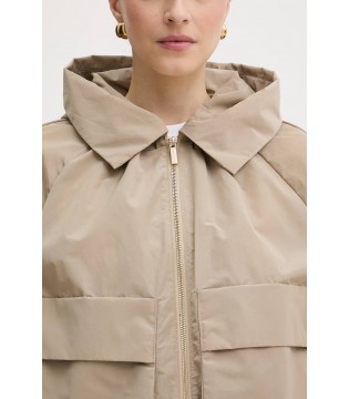 Куртка-ветровка женская бежевая XW001932 Armani Exchange  4 - Respected-Person