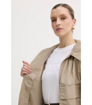 Куртка-ветровка женская бежевая XW001932 Armani Exchange  3 - Respected-Person