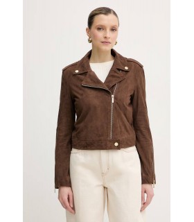 Косуха женская замшевая коричневая XW001924 Armani Exchange - Respected-Person