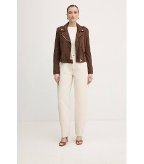 Косуха женская замшевая коричневая XW001924 Armani Exchange 1 - Respected-Person