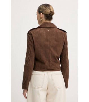 Косуха жіноча замшева коричнева XW001924 Armani Exchange 2 - Respected-Person