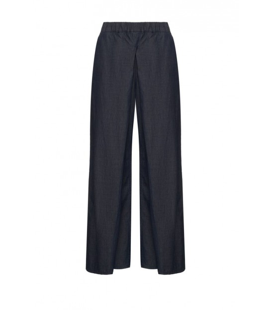 Брюки женские из хлопка синие XW002259 Armani Exchange  - Respected-Person