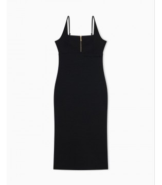 Жіночий сарафан на змійці чорний XW002056 Armani Exchange